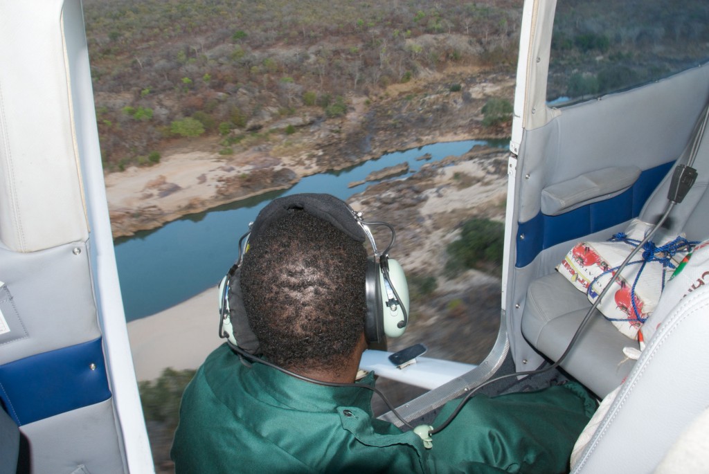 Aerial patrolling is a necessity in an area as large as the Niassa National Reserve