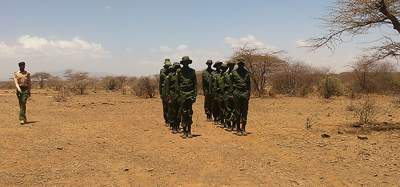 The Conservancy Rangers' parade